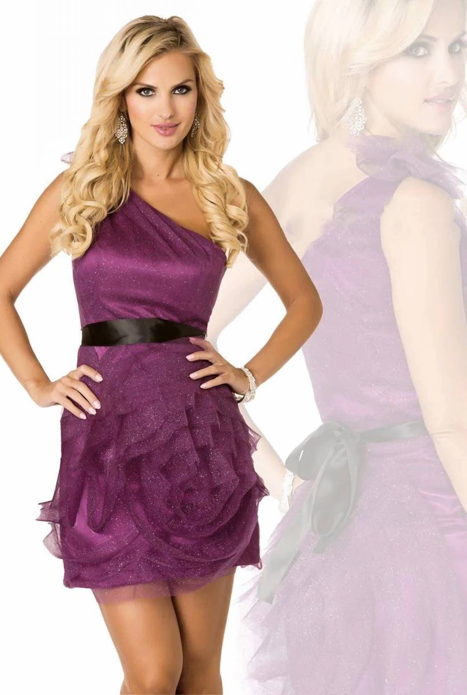 Last Dress - One Shoulder Cocktail Dress