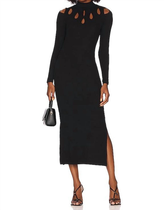 Lna - Aksel Rib Midi Dress