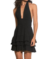Elan - Halter Mini Dress