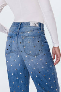 PISTOLA Hendrix Charmed Jeans in medium blue - women's jeans - alternate view