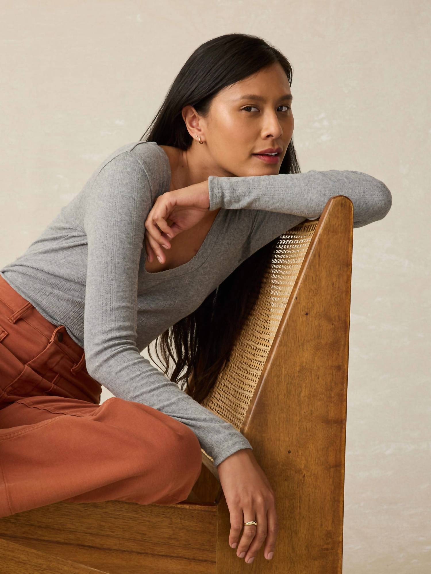 Faherty - Pacific Pointelle Scoop Neck