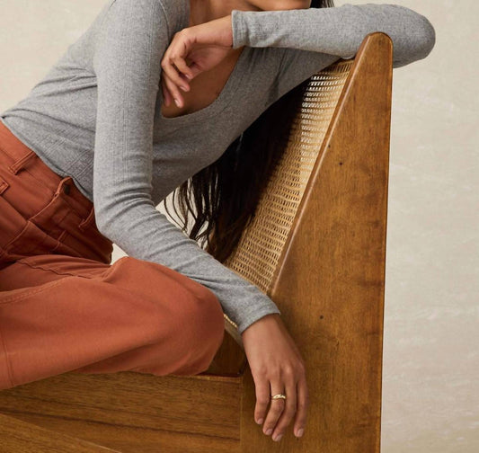 Faherty - Pacific Pointelle Scoop Neck