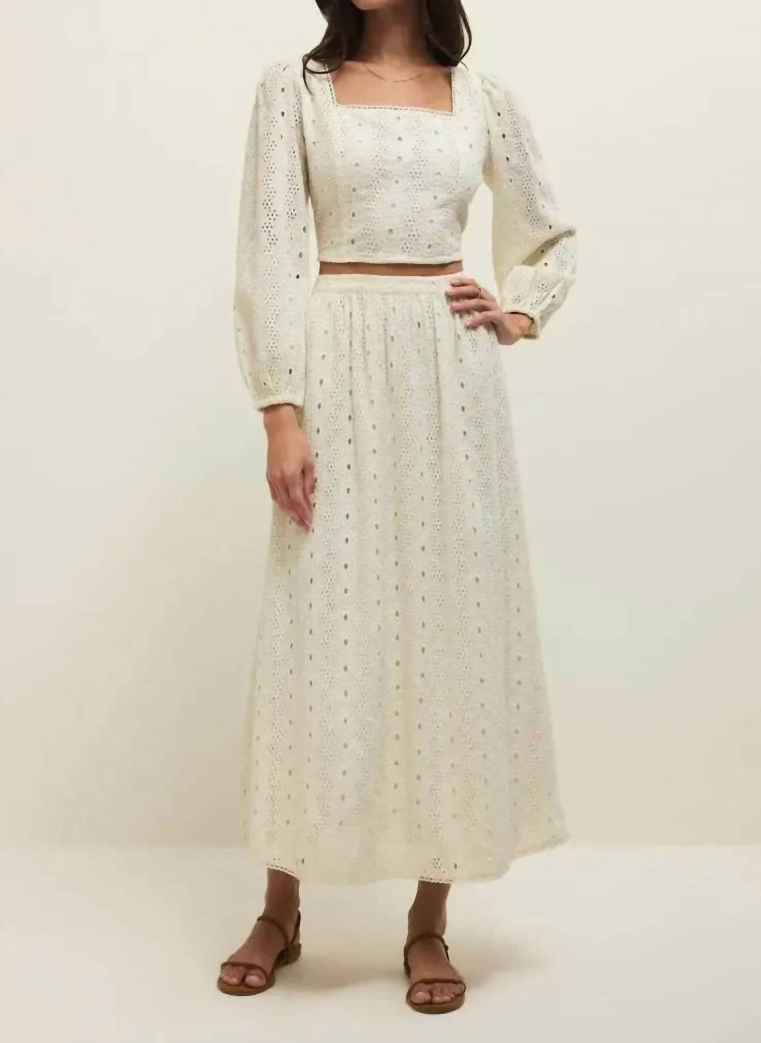 Z Supply - Bria Eyelet Skirt