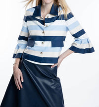 The Burgess Collection - Jackie Stripe Jacket