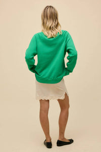 Daydreamer - Solid Vintage Raglan Sweatshirt
