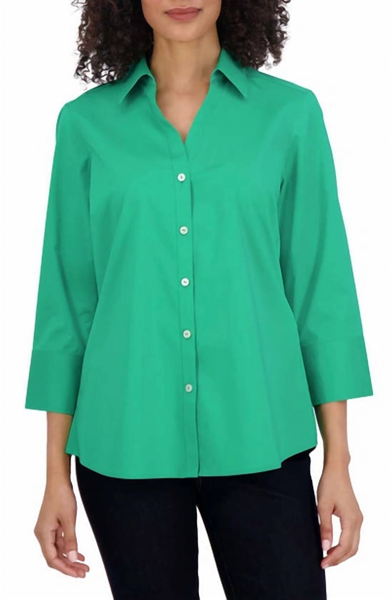 Foxcroft - MARY NO-IRON BLOUSE