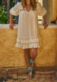 Guadalupe Design - Embroidered Chrono Dress