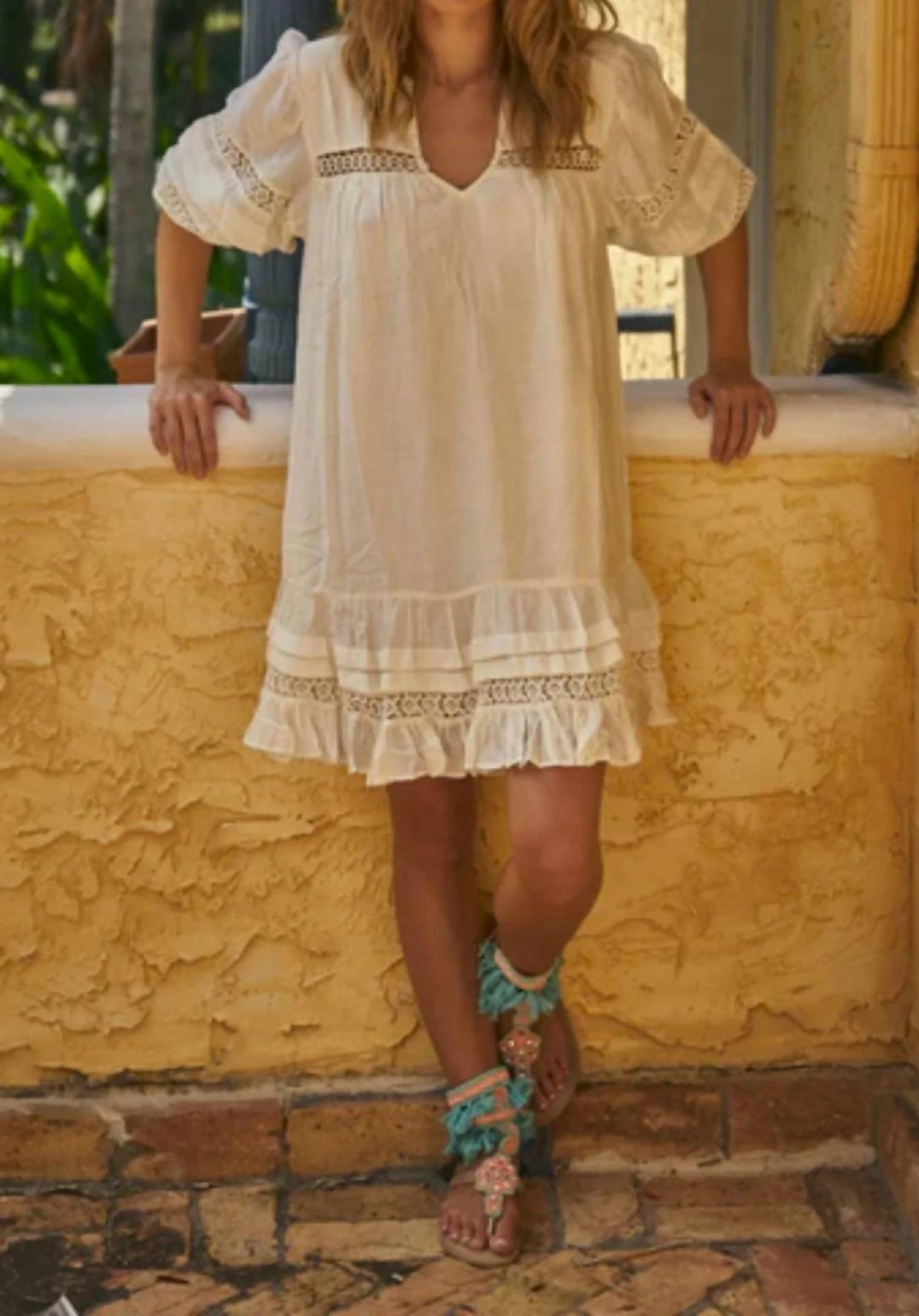 Guadalupe Design - Embroidered Chrono Dress