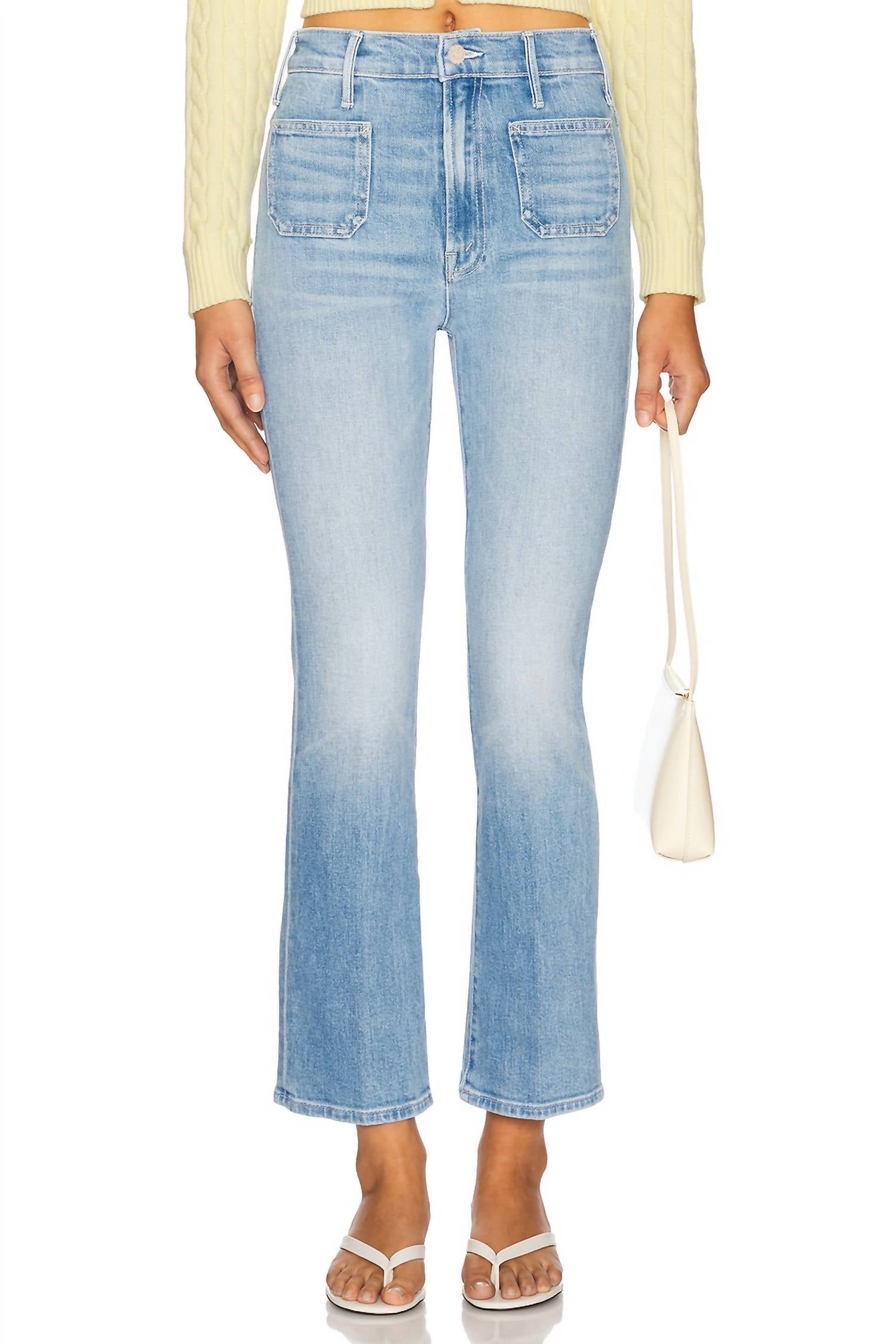 Mother - Hustler Patch Pocket Ankle Jeans