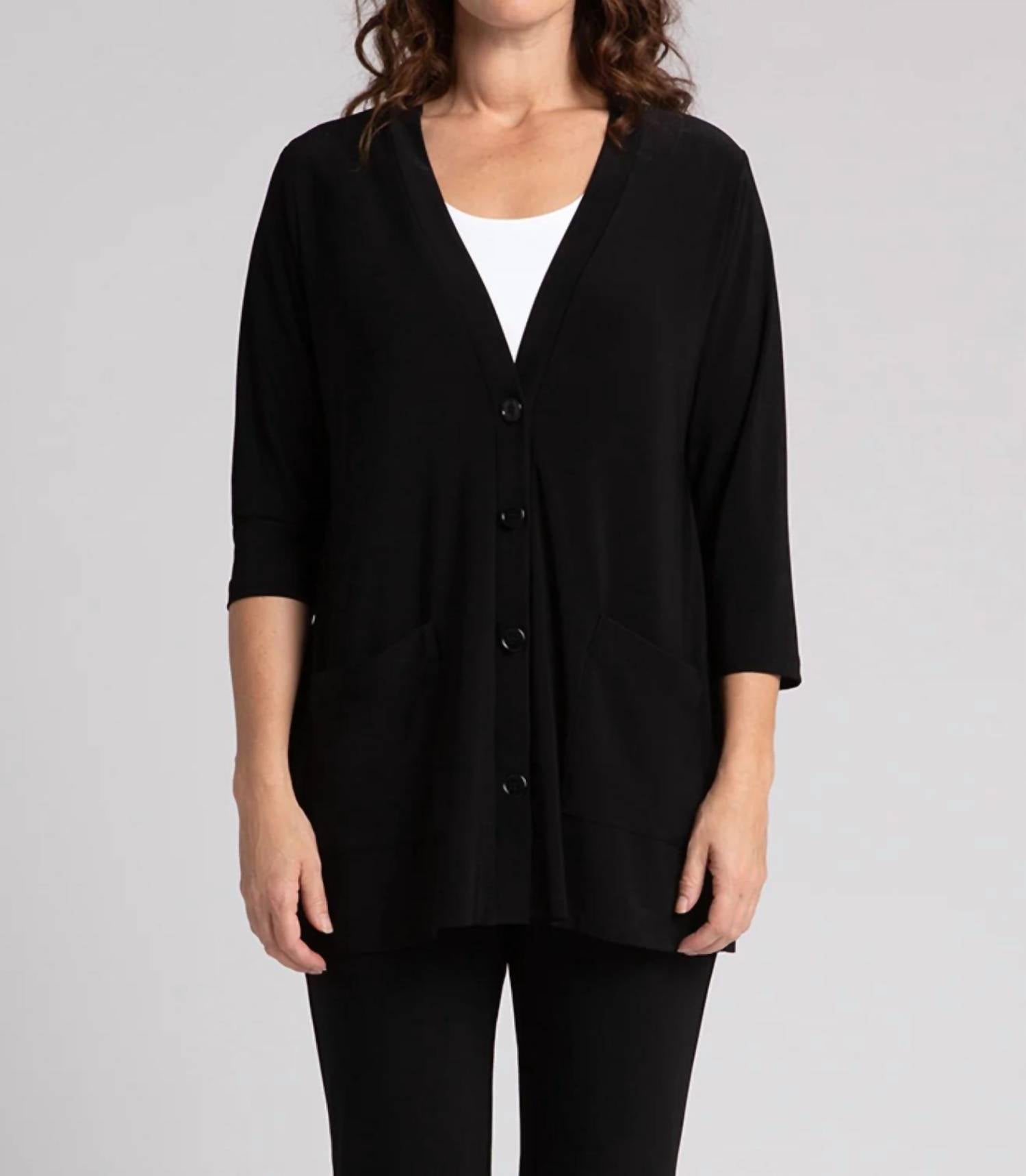 Sympli - Classic Button Cardigan