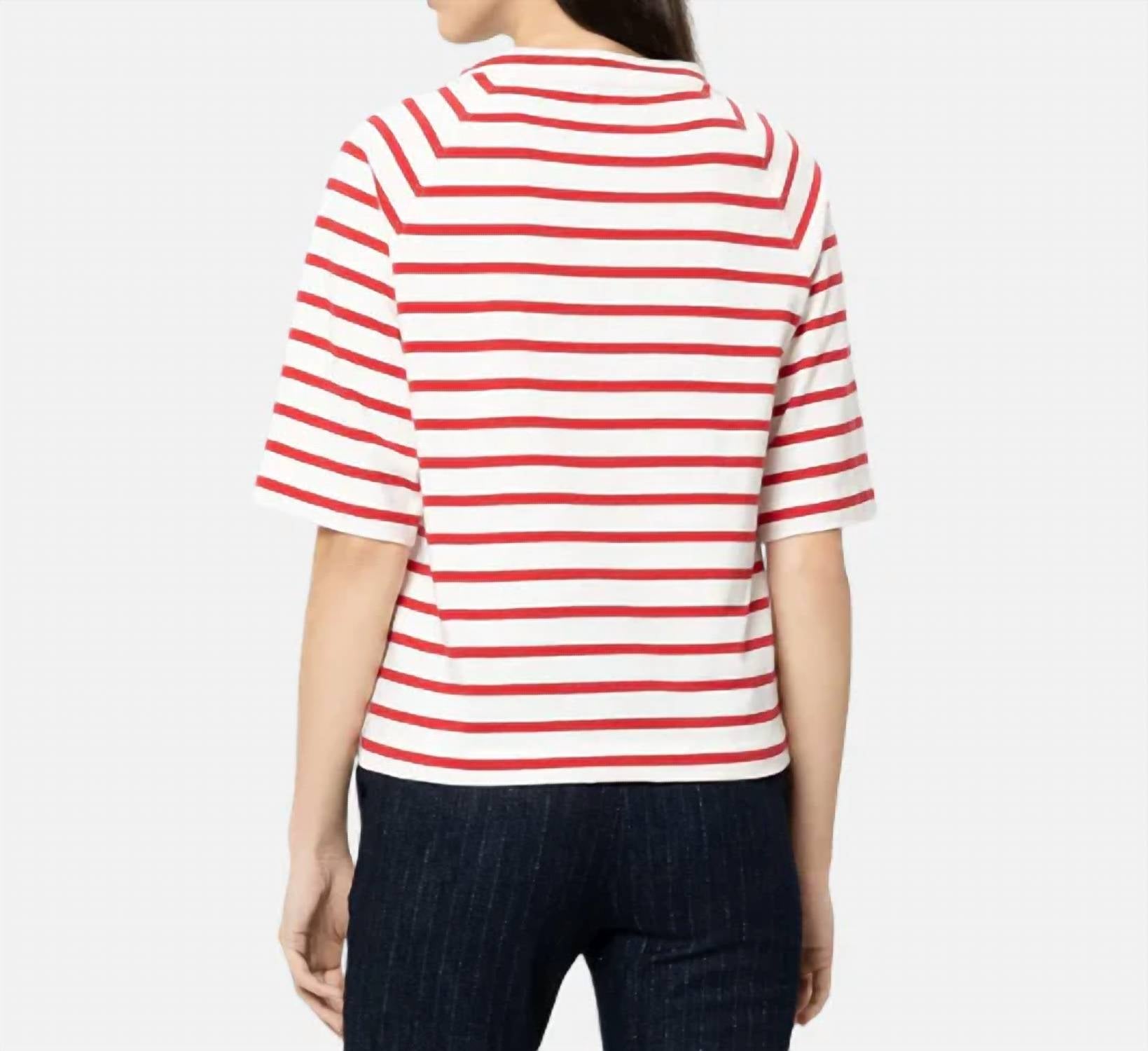 Luisa Cerano - Striped Short Sleeve T-shirt