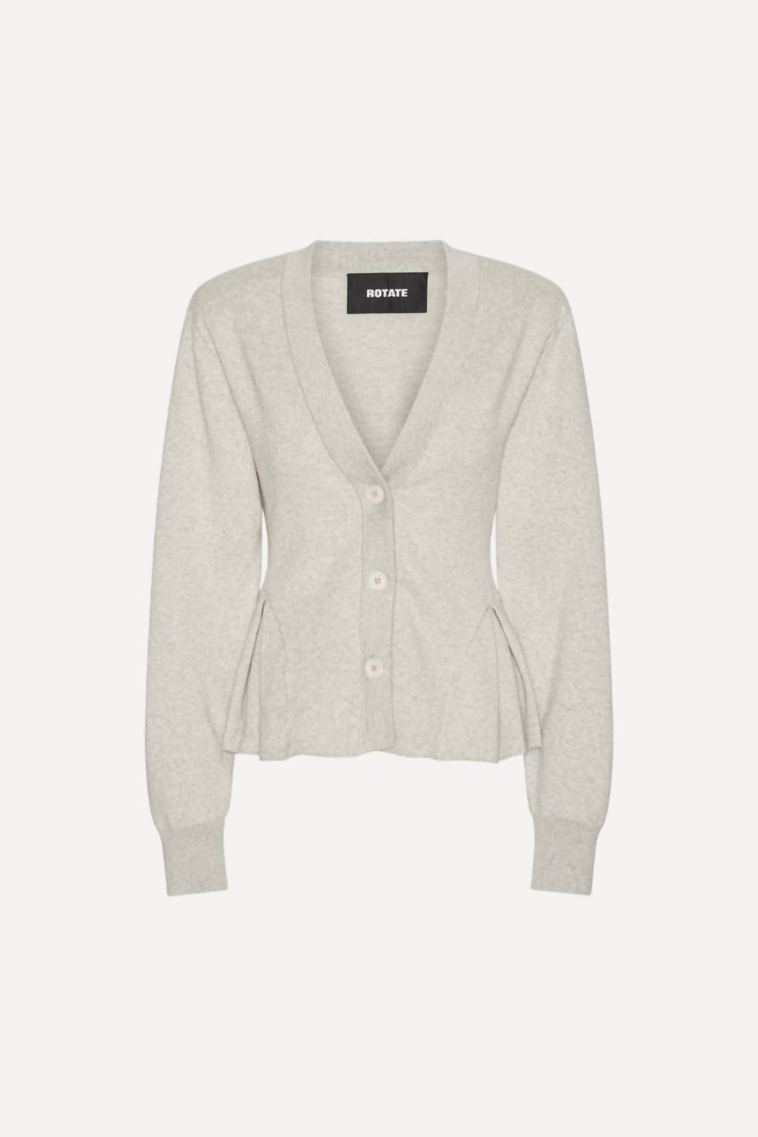 Rotate - Peplum Knit Cardigan