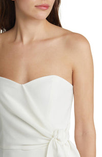 French Connection - Whisper Strapless Bow Mini Dress