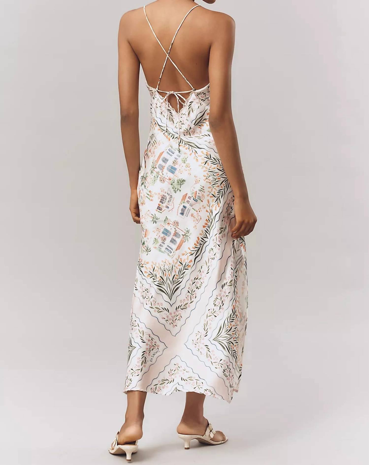 En Saison - Alaia Sleeveless Slip Maxi Dress