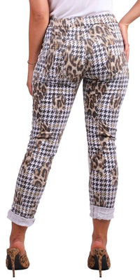 Gigi Moda - Poluma Houndstooth Pants