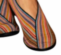 CHARLESTON SHOE CO. Women's Cape Slip On Shoes in confetti - women's shoe - detail view
