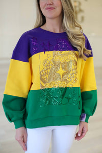 Queen Of Sparkles - Queen Card Sweatshirt