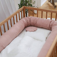 Babyly - Linen Baby Bed Roller Protector