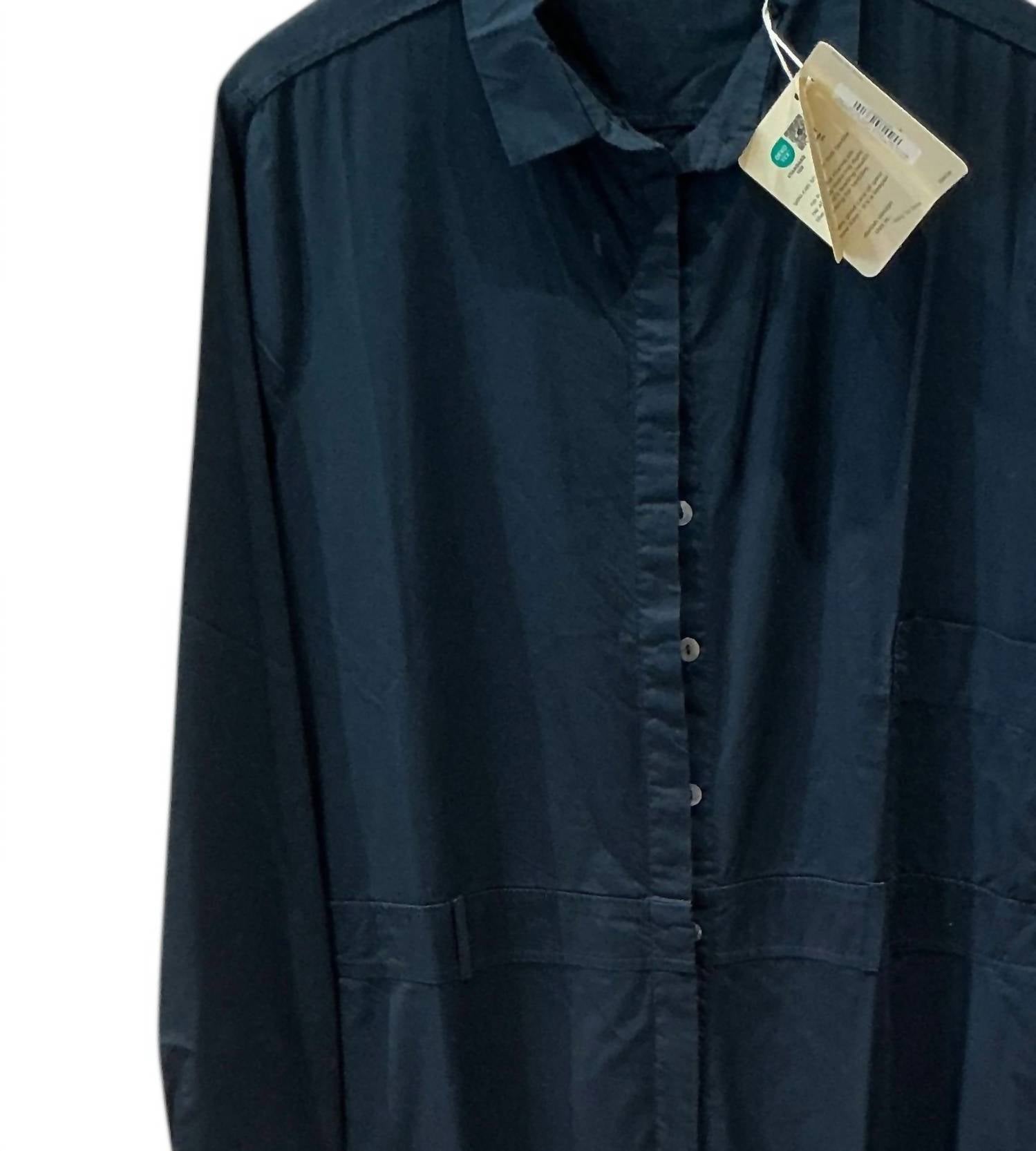 Own By Basics - Women's Poplin Jumpsuit With Button Placket