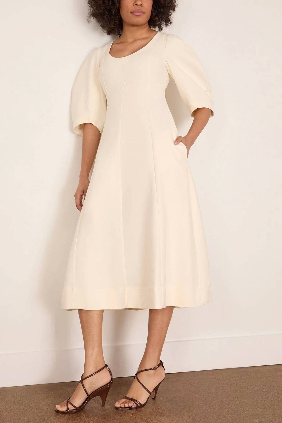 Rohe - Sculptural Waisted Midi Dress