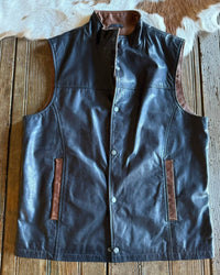 Madison Creek Outfitters - Men's Canyon Lambskin Leather Vest