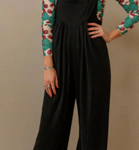 Sterling Kreek Night Sky Jumpsuit in black - women's pants - detail view