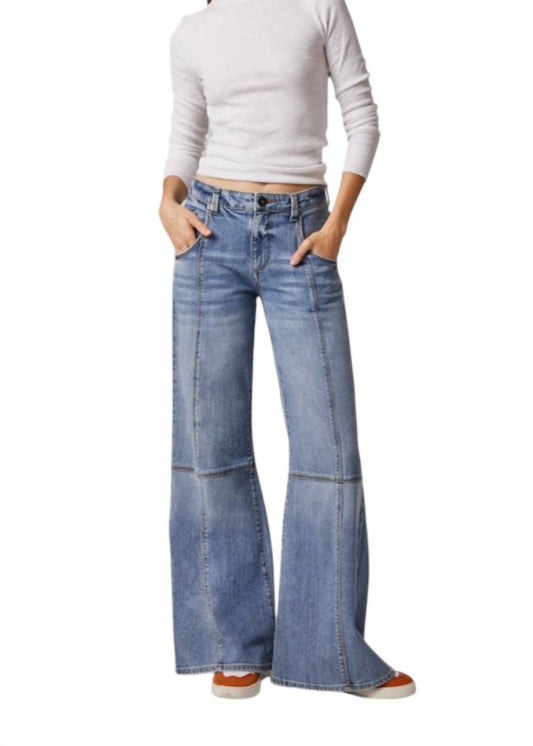 Edyson - Cary High Rise Long Wide Leg Jeans