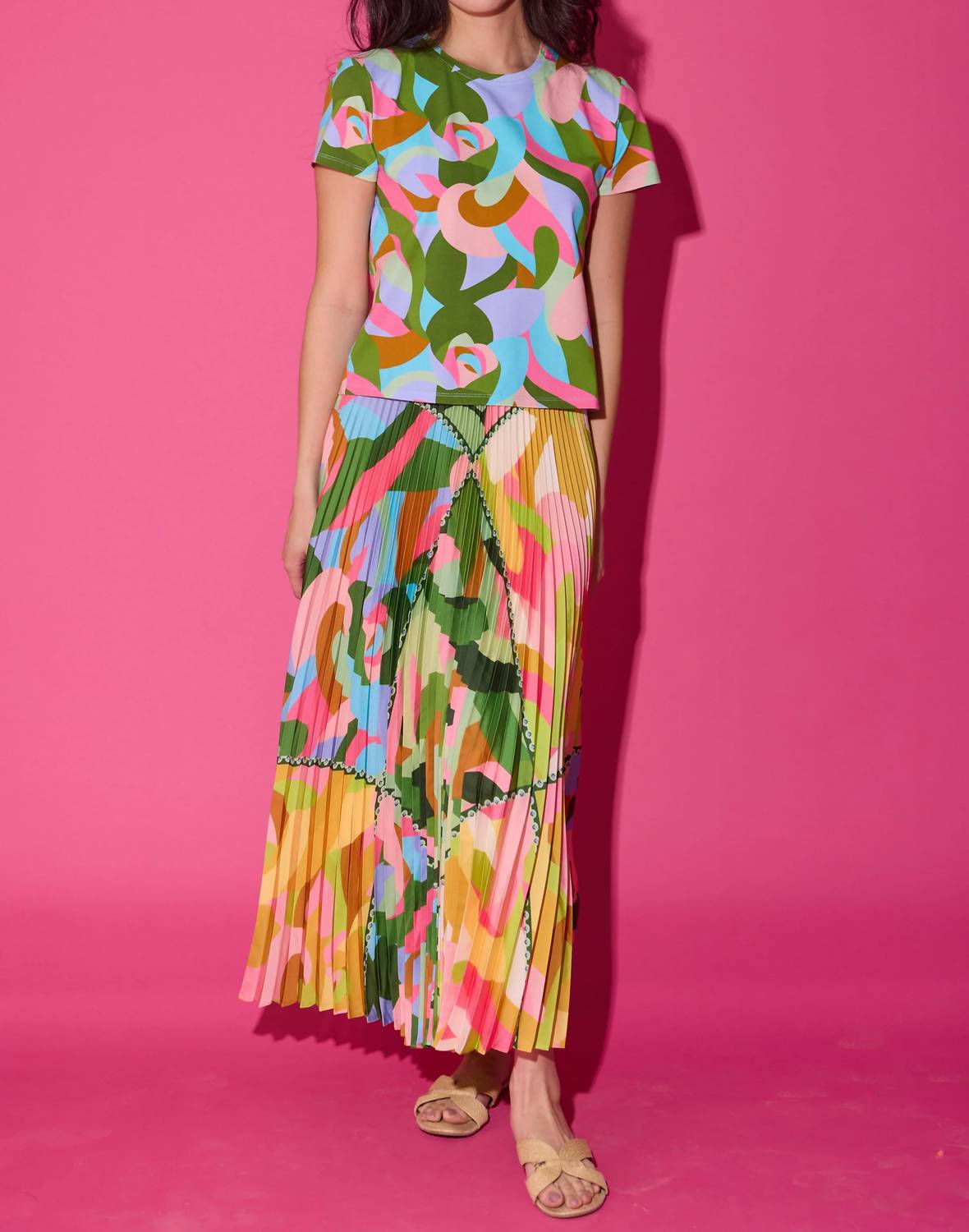 Alden Adair - Mcneil Pleated Midi Skirt