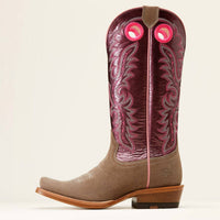Ariat - Women's Futurity Boon Smokey Roughout Western Boot