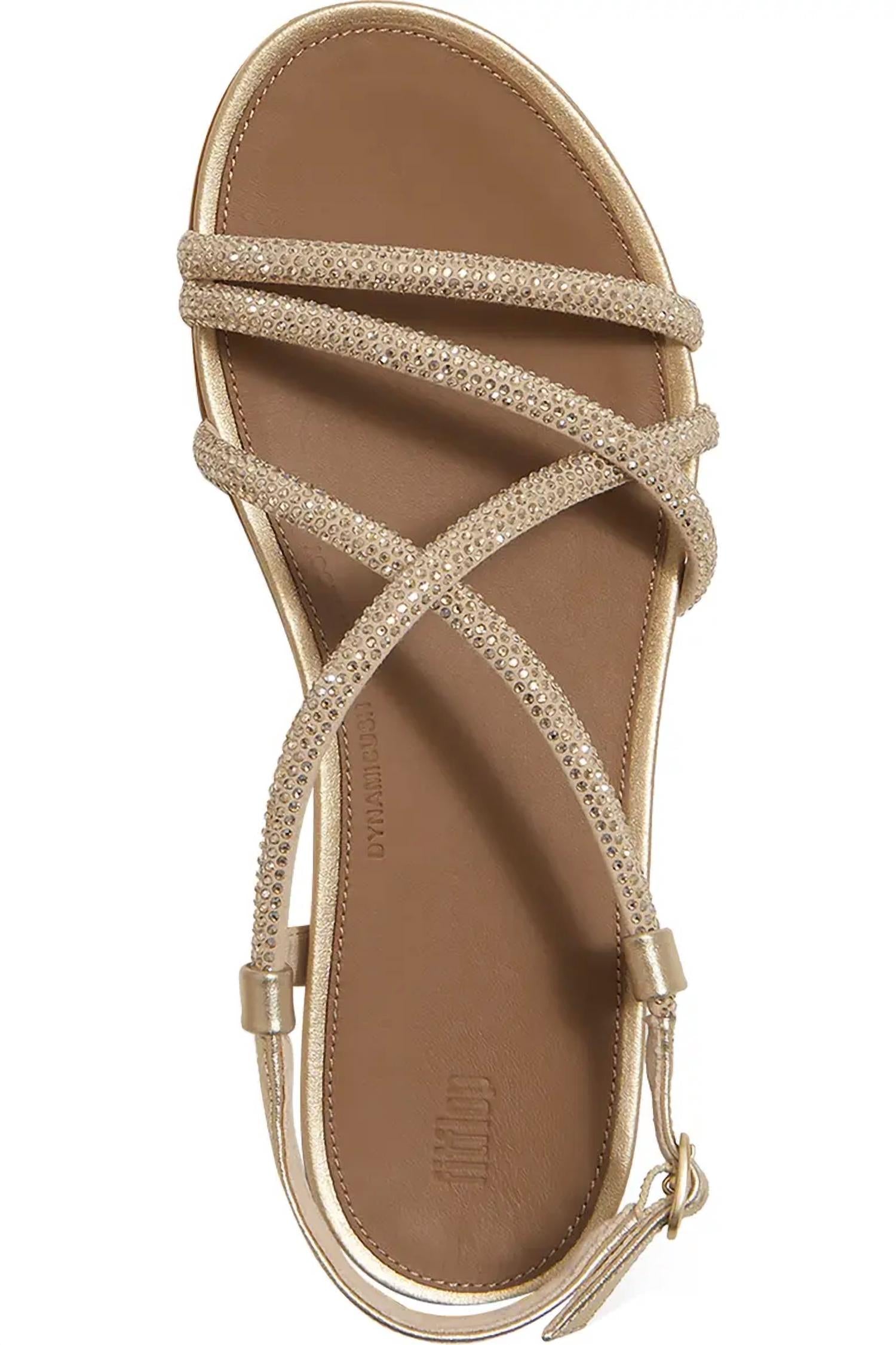 Fitflop - WOMEN'S GRACIE CRYSTAL STRAPPY-BACK SANDALS