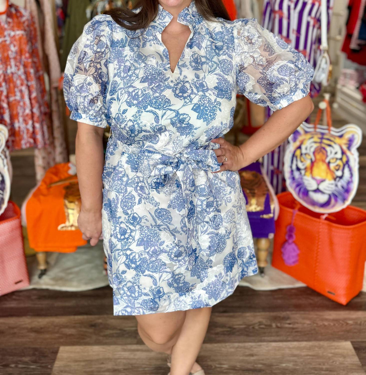 Joy Joy - Collar Chemise Dress