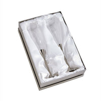 Creative Gifts International - Boston Champagne Toasting Flutes Set