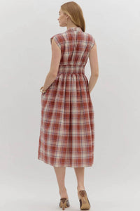 Entro - Autumn Tide Smocked Dress