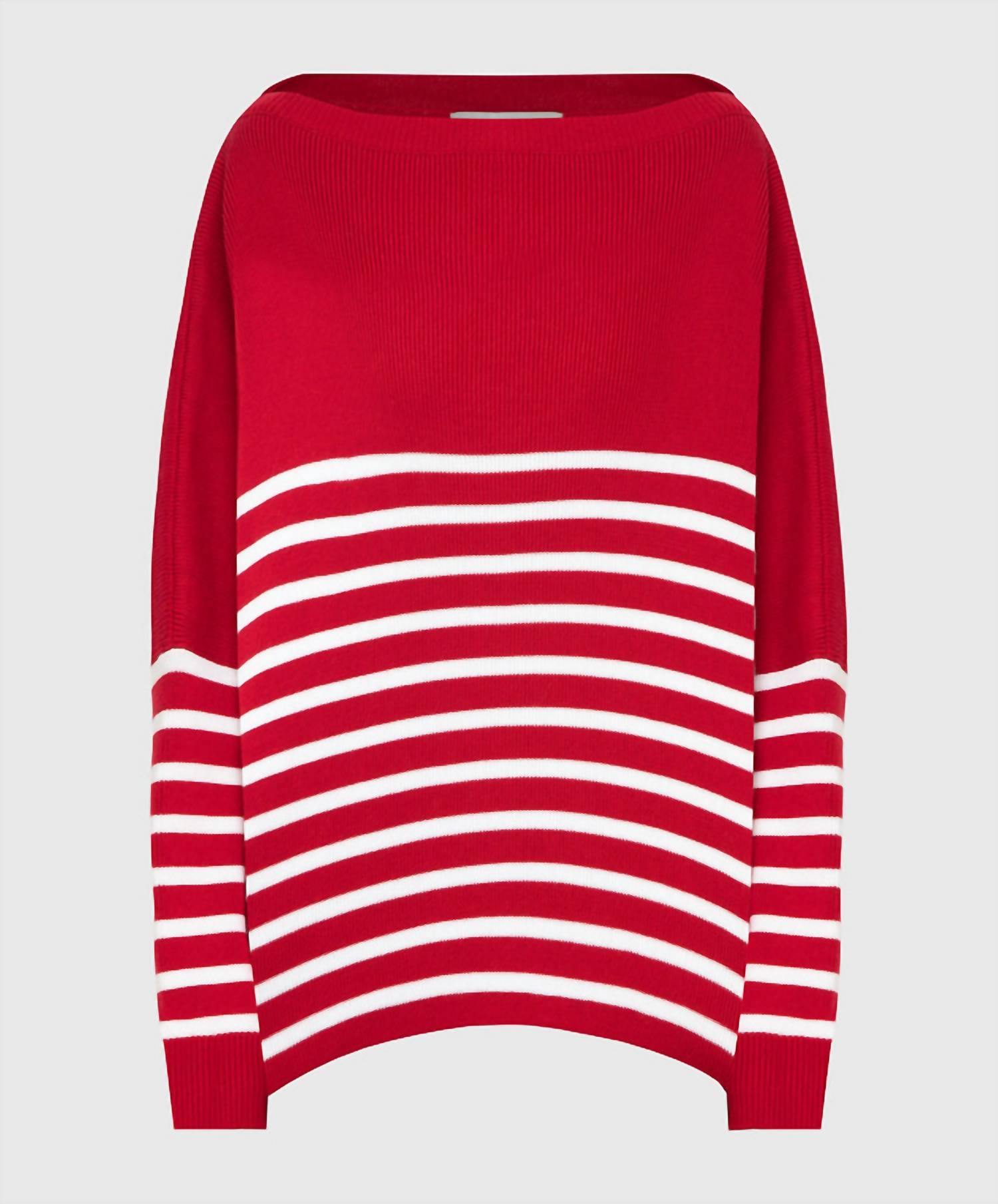 Valentino - Striped Jumper With Logo Pattern