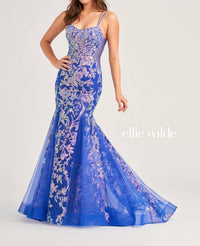 Ellie Wilde - Scoop Mermaid Evening Dress