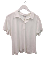 J. Society - Women's Short Sleeve Cropped Polo Top - Plus