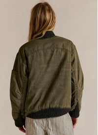 Free People - JAX WASHED BOMBER JACKET