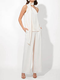 Adelyn Rae - Women's Lisette Scarf One Shoulder Top