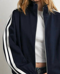 Mint Exclusives - Audrey Athleisure Zip Up Track Jacket