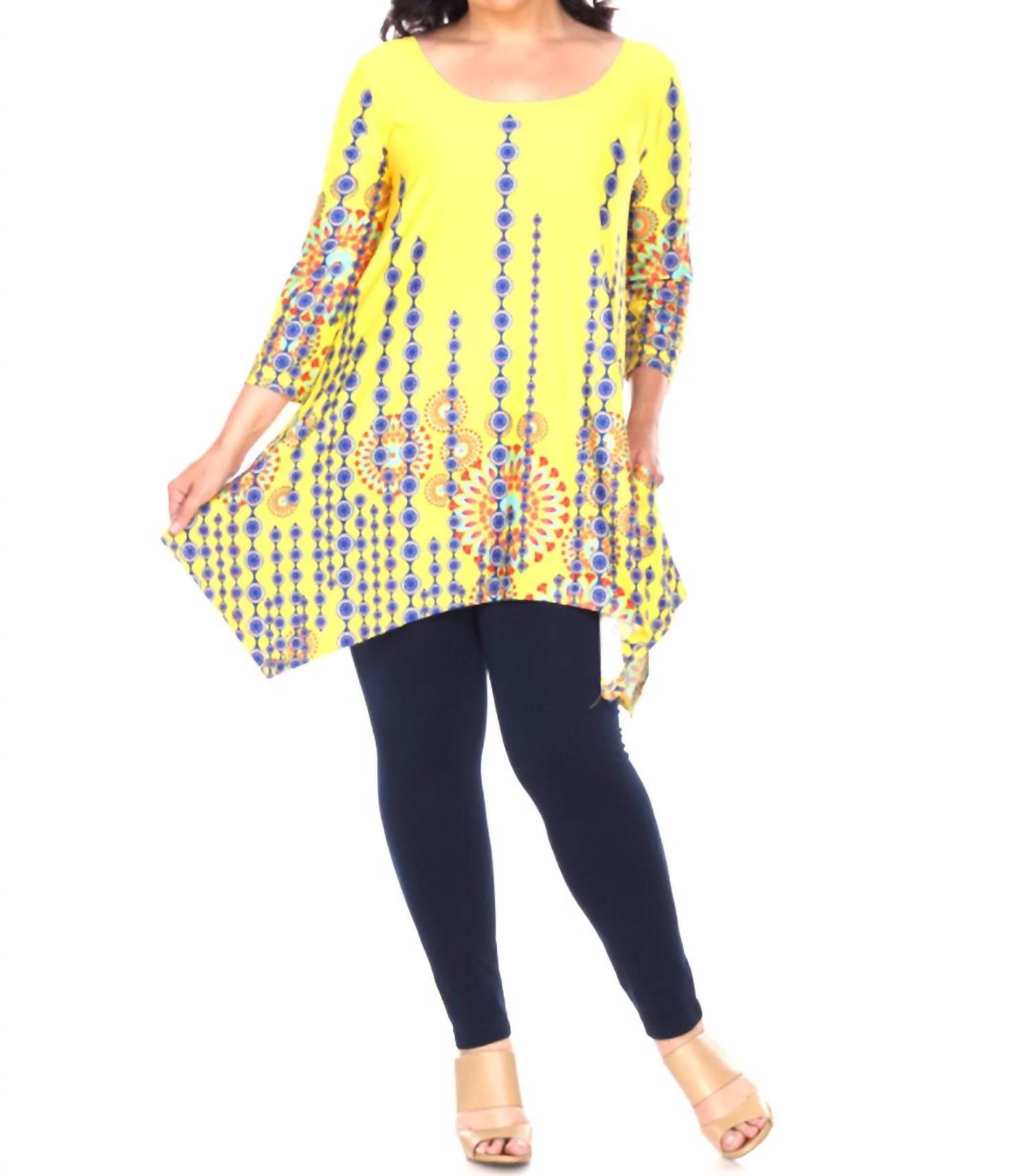 White Mark - Plus Size Rella Tunic Top