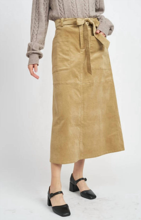 Emory Park - Corduroy Midi Skirt