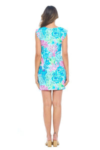 Aryeh - Jane Cap Sleeve Dress