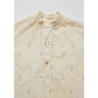 Pi and Pa Boy's Patos Shorts Set in beige - item - view 4