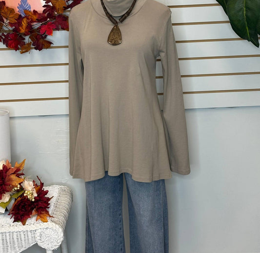Cotton Lani - Patterson Turtleneck Blouse