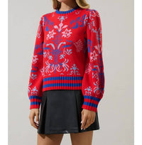 Sugarlips - Almila Pleated Long Sleeve Sweater
