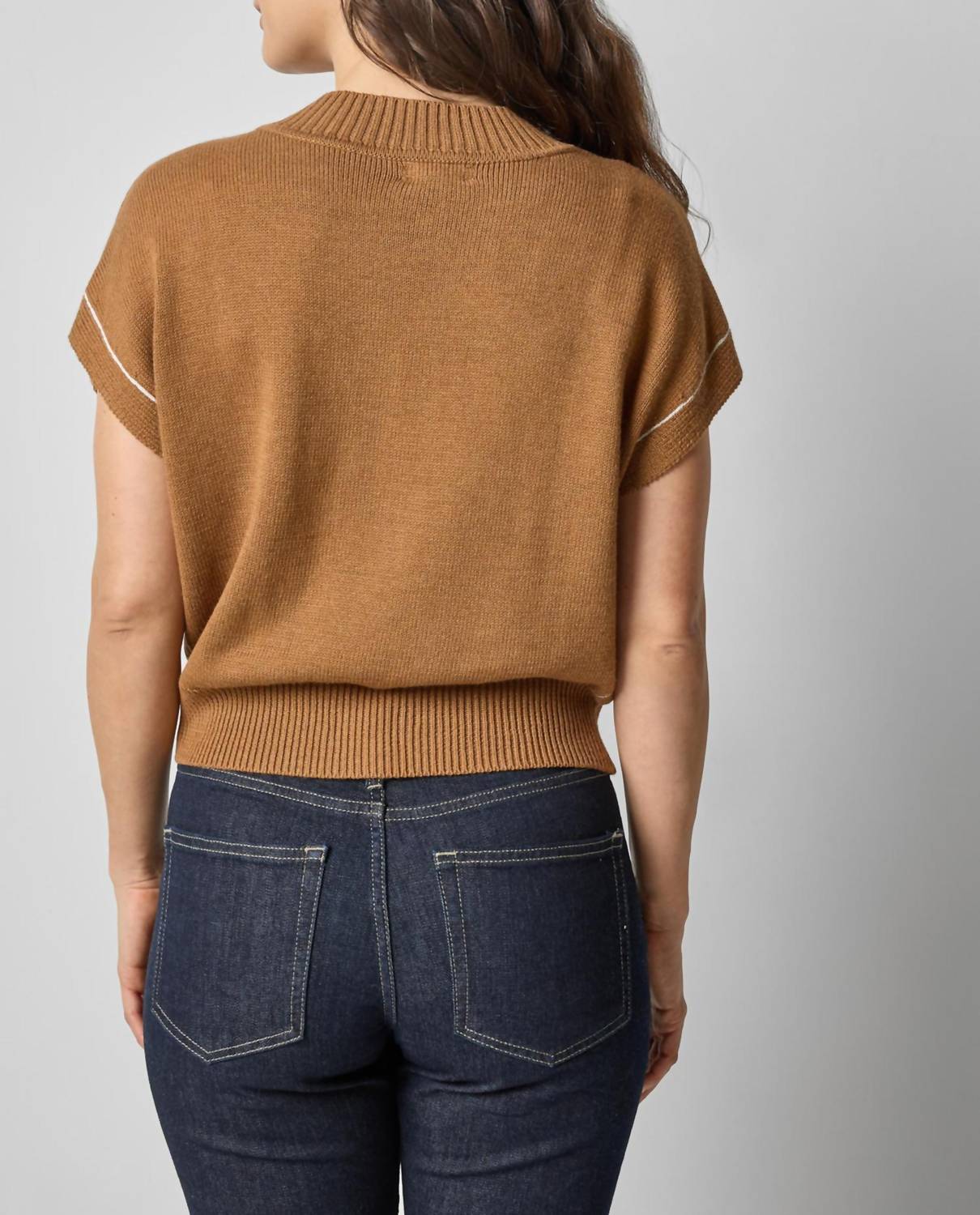 Lilla P - V-neck Wedge Sweater