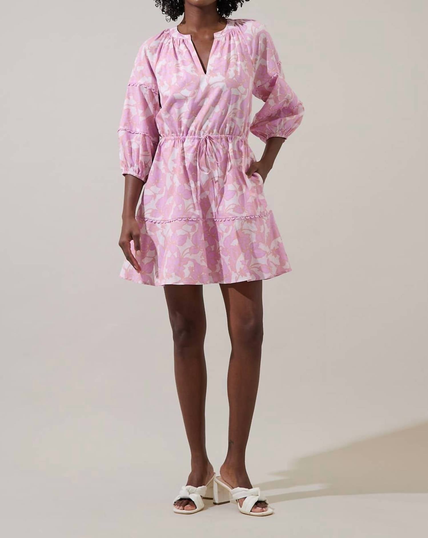 Sugarlips - Daney Floral Mini Dress