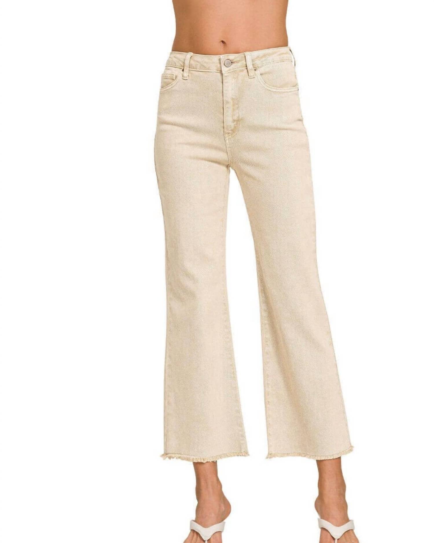 Zenana - Morgan Cropped Jeans