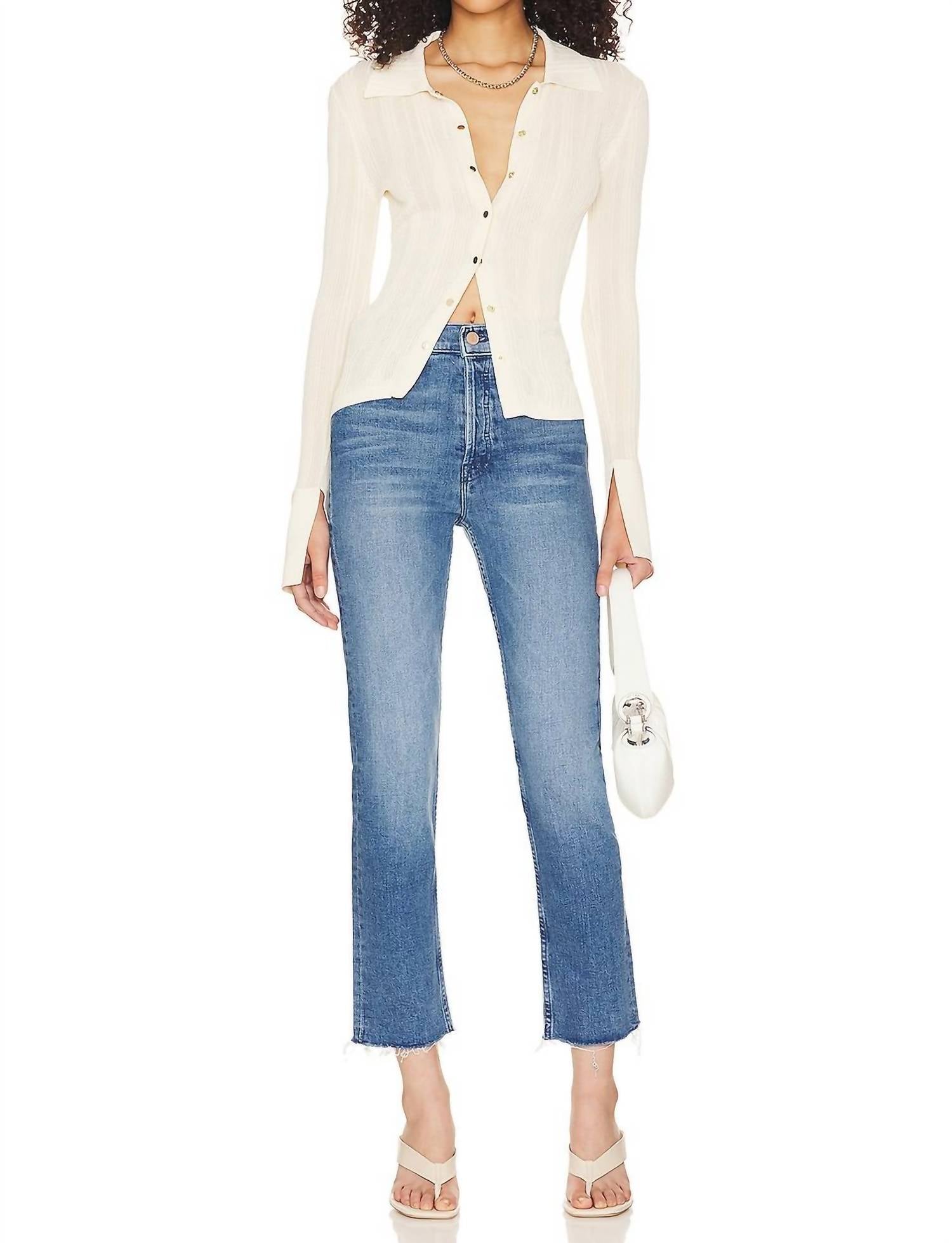 Mother - Tomcat Ankle Fray Jean