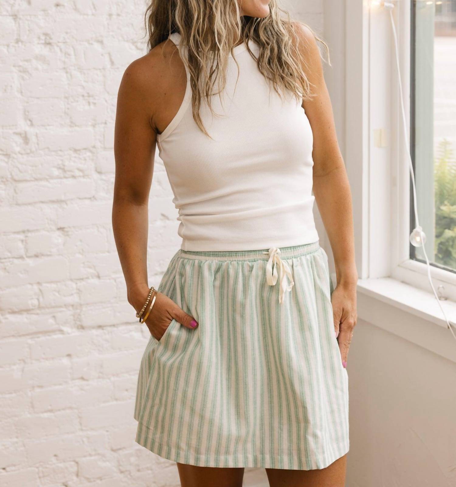 Idem Ditto - Seaside Mini Skirt